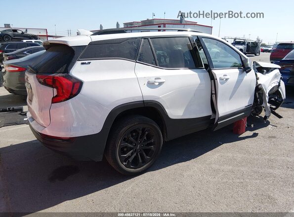 3GKALPEV4ML388517 2021 GMC TERRAIN Белый Задняя правая четверть