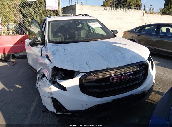 3GKALPEV4ML388517 2021 GMC TERRAIN Белый Вид задней части салона