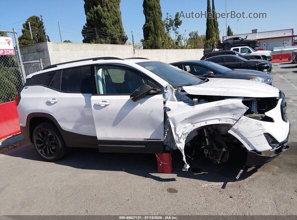 3GKALPEV4ML388517 2021 GMC TERRAIN Белый Панорамный вид салона 360°