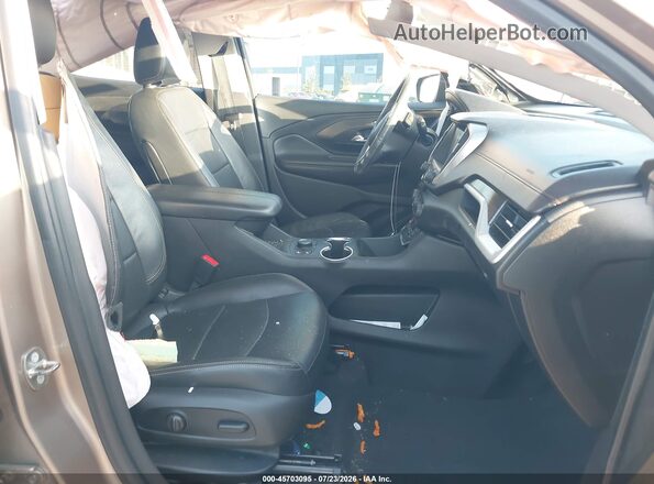 3GKALPEV5JL369910 2018 GMC TERRAIN Gray წინა სალონის ხედი