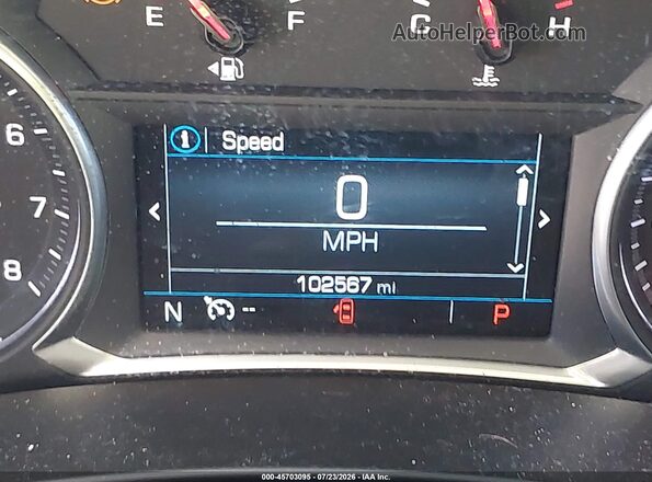 3GKALPEV5JL369910 2018 GMC TERRAIN Gray 
