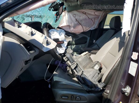 3GKALPEV5KL321020 2019 GMC TERRAIN Blue Widok wnętrza z przodu