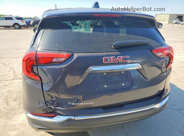 3GKALPEV5KL321020 2019 GMC TERRAIN Blue Widok z tyłu