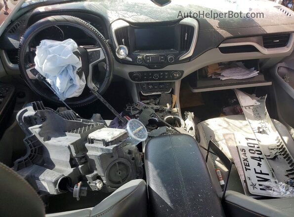 3GKALPEV5KL321020 2019 GMC TERRAIN Blue Widok deski rozdzielczej