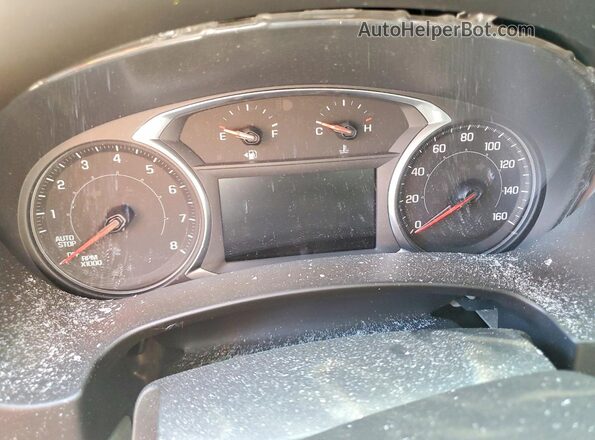 3GKALPEV5KL321020 2019 GMC TERRAIN Blue Widok zestawu wskaźników