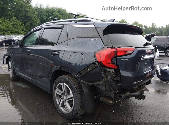 3GKALPEV6JL310509 2018 GMC TERRAIN Dark Blue უკანა მარცხენა