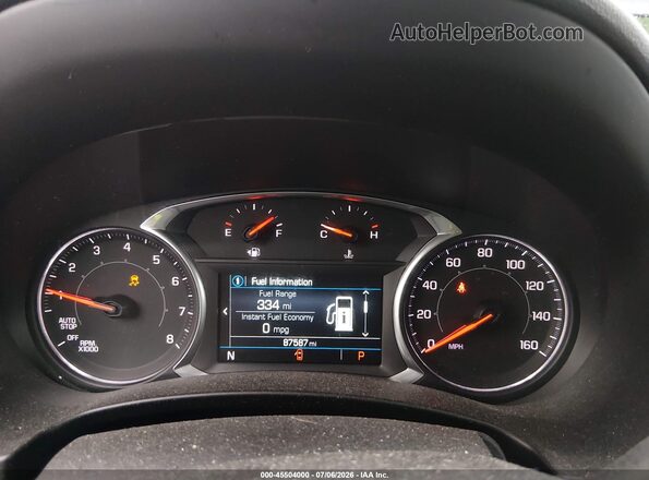3GKALPEV6JL310509 2018 GMC TERRAIN Dark Blue უკანა სავარძლების ხედი