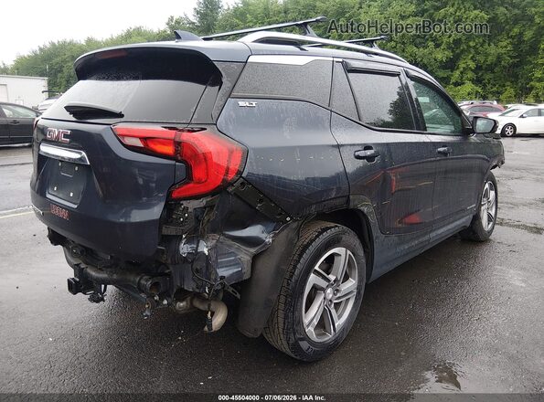 3GKALPEV6JL310509 2018 GMC TERRAIN Dark Blue უკანა მარჯვენა