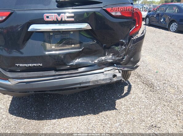 3GKALPEV6KL204529 2019 GMC TERRAIN Black Widok z przodu