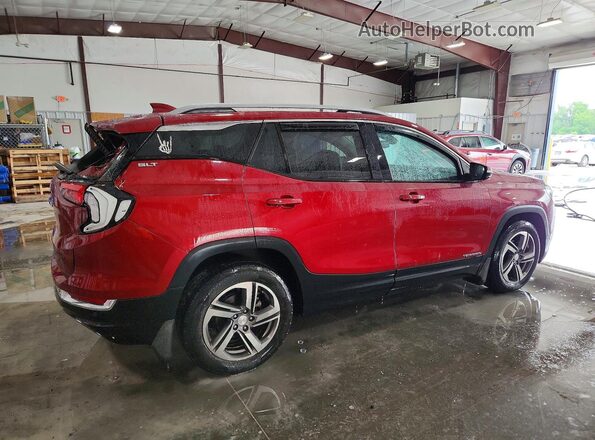 3GKALPEV6KL230192 2019 GMC TERRAIN Maroon უკანა მარჯვენა