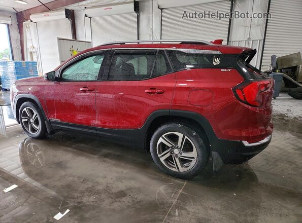 3GKALPEV6KL230192 2019 GMC TERRAIN Maroon უკანა მარცხენა