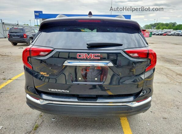 3GKALPEV6KL308986 2019 GMC TERRAIN Черный Вид сзади