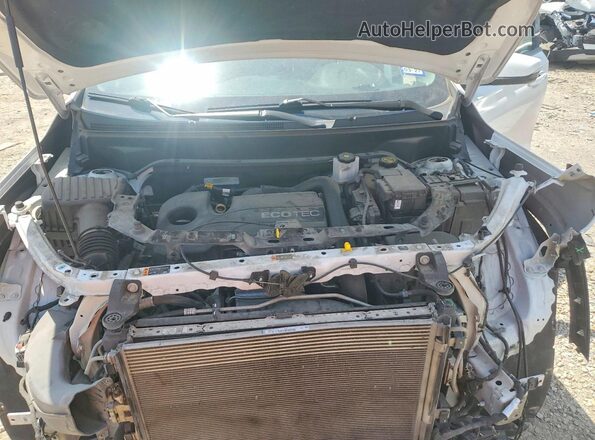 3GKALPEV6KL372316 2019 GMC TERRAIN Белый Вид подкапотного пространства