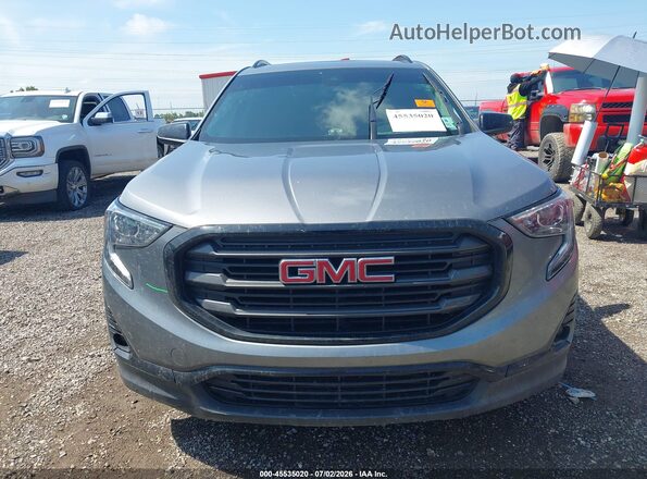 3GKALPEV6LL308892 2020 GMC TERRAIN Gray Դիմացի տեսք