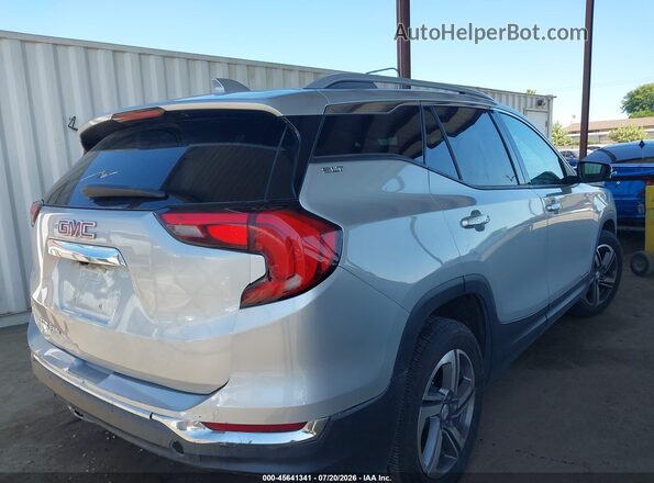 3GKALPEV6ML309333 2021 GMC TERRAIN Silver Trasero derecho
