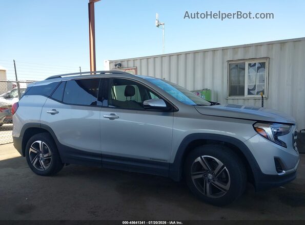 3GKALPEV6ML309333 2021 GMC TERRAIN Silver Vista interior trasera