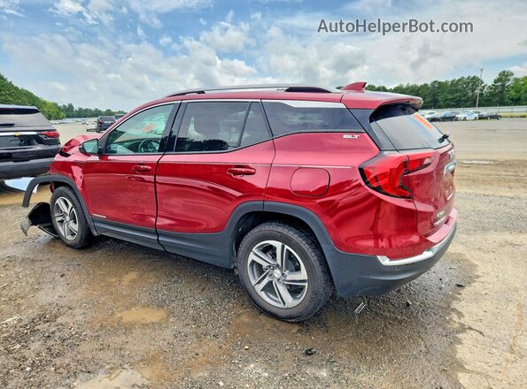 3GKALPEV6ML322714 2021 GMC TERRAIN Red უკანა მარცხენა