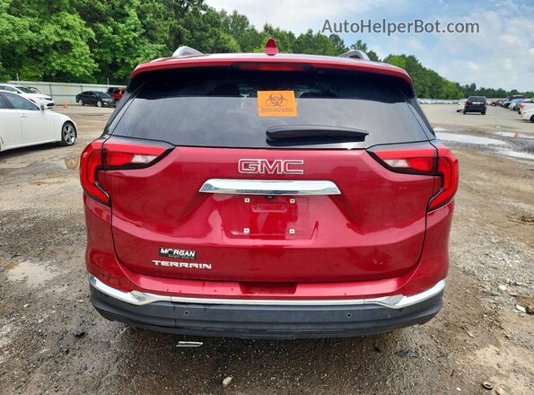 3GKALPEV6ML322714 2021 GMC TERRAIN Red უკანა ხედი