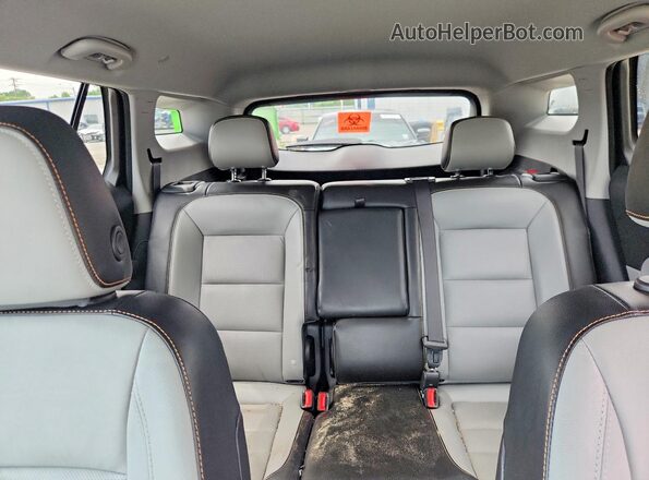 3GKALPEV6ML322714 2021 GMC TERRAIN Red უკანა სავარძლების ხედი