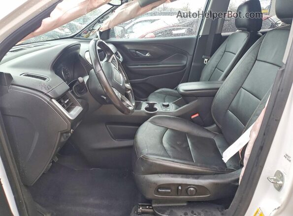 3GKALPEV6ML354210 2021 GMC TERRAIN White Widok wnętrza z przodu