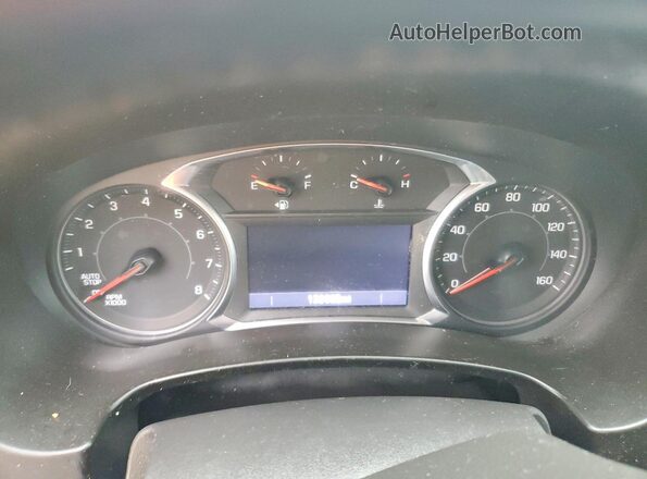 3GKALPEV6ML354210 2021 GMC TERRAIN White Widok zestawu wskaźników