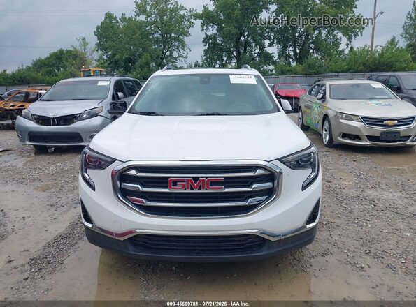 3GKALPEV6ML403244 2021 GMC TERRAIN Белый Вид щитка приборов