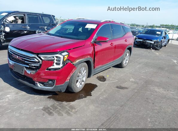 3GKALPEV6NL211369 2022 GMC TERRAIN Серый Передняя левая четверть