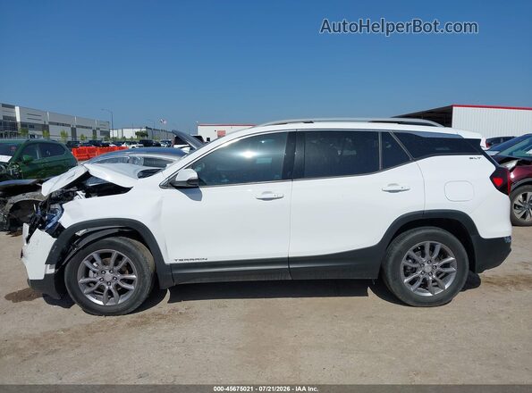 3GKALPEV6NL230052 2022 GMC TERRAIN Белый Панорамный вид салона 360°