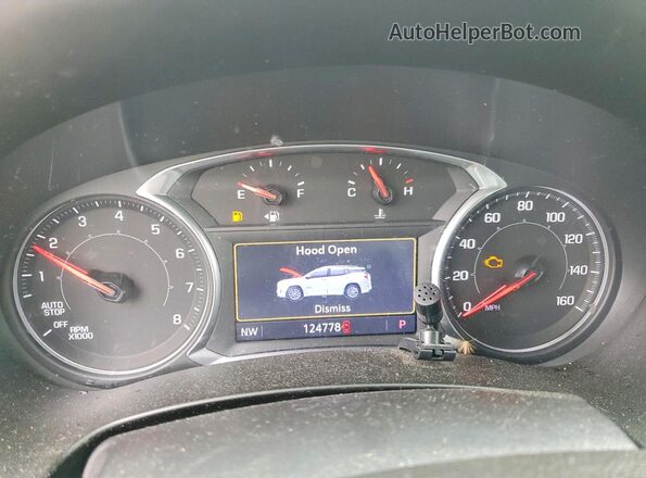 3GKALPEV7KL253593 2019 GMC TERRAIN Cream Սարքավորումների վահանակի տեսք