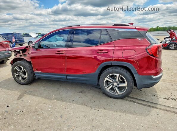 3GKALPEV7KL256512 2019 GMC TERRAIN Red უკანა მარცხენა