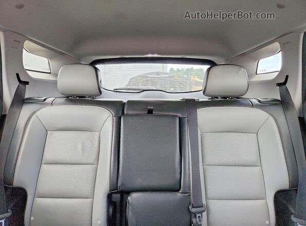 3GKALPEV7KL256512 2019 GMC TERRAIN Red უკანა სავარძლების ხედი
