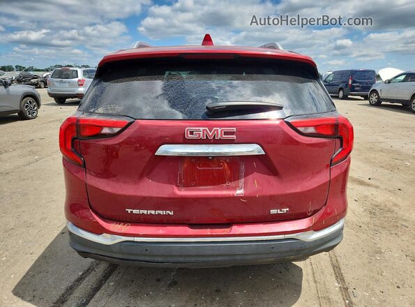 3GKALPEV7KL256512 2019 GMC TERRAIN Red უკანა ხედი