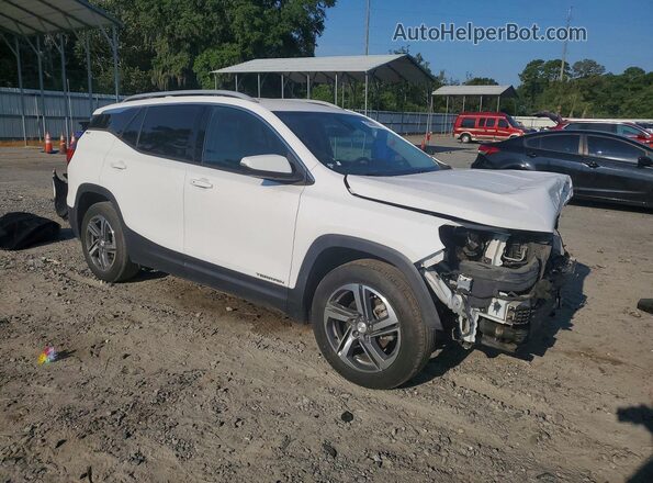 3GKALPEV7LL182641 2020 GMC TERRAIN Белый Передняя правая четверть
