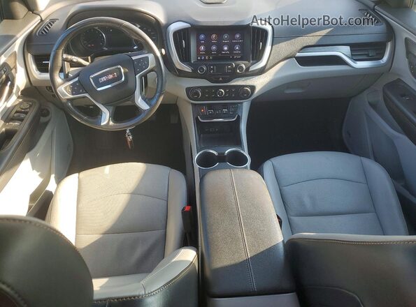 3GKALPEV7LL182641 2020 GMC TERRAIN Белый Вид панели приборов