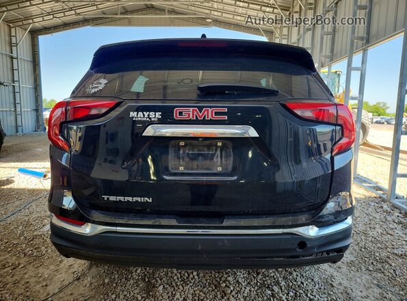 3GKALPEV7ML392934 2021 GMC TERRAIN Black უკანა ხედი