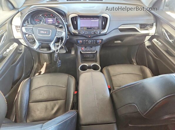 3GKALPEV7ML392934 2021 GMC TERRAIN Black წინა პანელის ხედი
