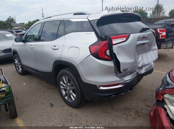 3GKALPEV7NL211395 2022 GMC TERRAIN Серебряный Задняя левая четверть