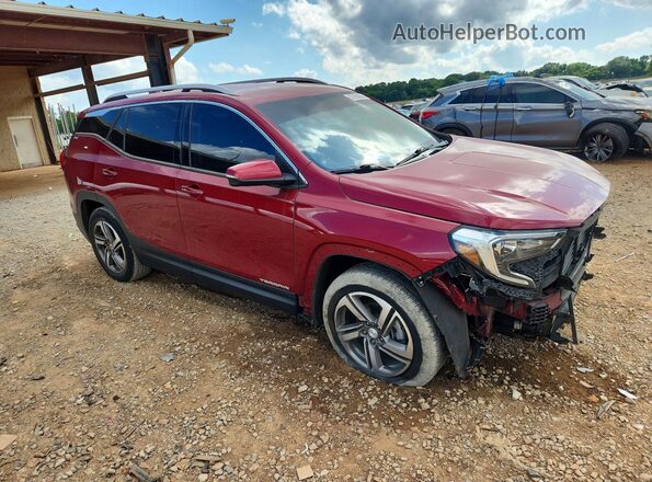 3GKALPEV8JL261491 2018 GMC TERRAIN Красный Передняя правая четверть