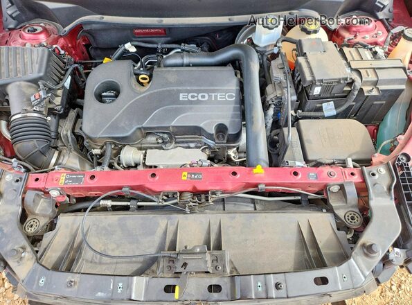 3GKALPEV8JL261491 2018 GMC TERRAIN Красный Вид подкапотного пространства