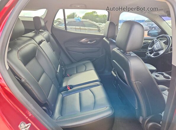3GKALPEV8JL261491 2018 GMC TERRAIN Красный Вид задней части салона