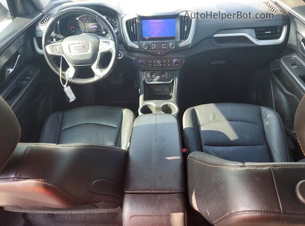 3GKALPEV8LL242586 2020 GMC TERRAIN White წინა პანელის ხედი