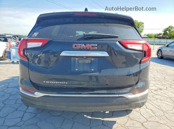 3GKALPEV8NL171232 2022 GMC TERRAIN Black Հետևի տեսք
