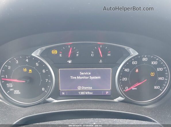 3GKALPEV9KL156962 2019 GMC TERRAIN Gray უკანა სავარძლების ხედი