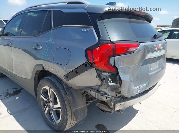 3GKALPEV9KL156962 2019 GMC TERRAIN Gray წინა ხედი