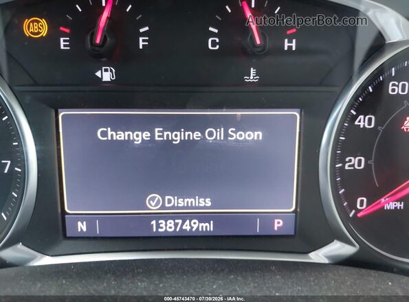 3GKALPEV9KL156962 2019 GMC TERRAIN Gray 