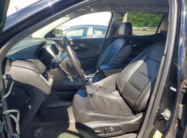 3GKALPEV9KL234088 2019 GMC TERRAIN Black Widok wnętrza z przodu