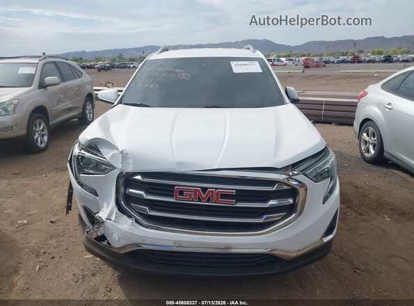 3GKALPEV9LL234481 2020 GMC TERRAIN Белый Вид щитка приборов