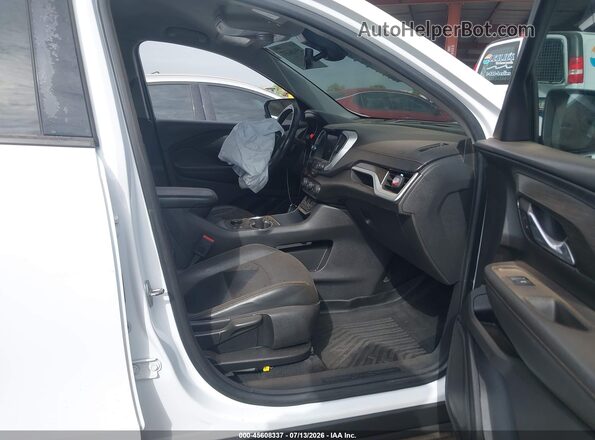 3GKALPEV9LL234481 2020 GMC TERRAIN Белый Вид салона спереди