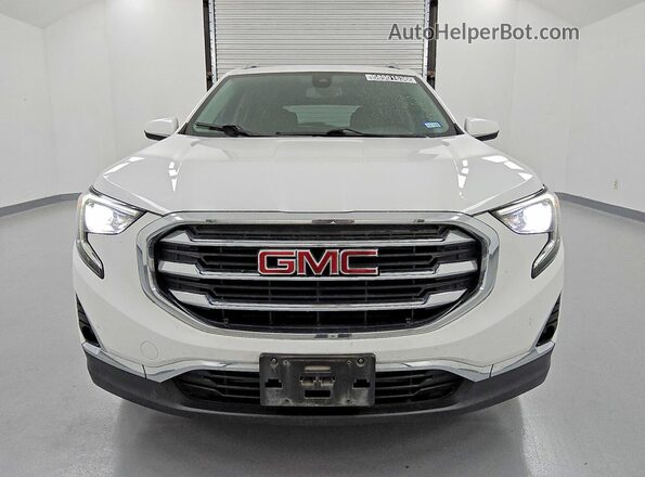 3GKALPEV9LL269067 2020 GMC TERRAIN White წინა ხედი