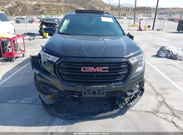 3GKALPEV9NL300157 2022 GMC TERRAIN Черный Вид задней части салона